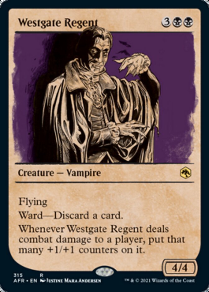 Westgate Regent (Showcase) [Dungeons & Dragons: Adventures in the Forgotten Realms] | Eastridge Sports Cards & Games