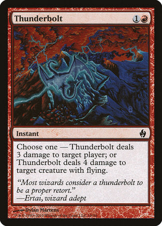 Thunderbolt [Premium Deck Series: Fire and Lightning] | Eastridge Sports Cards & Games