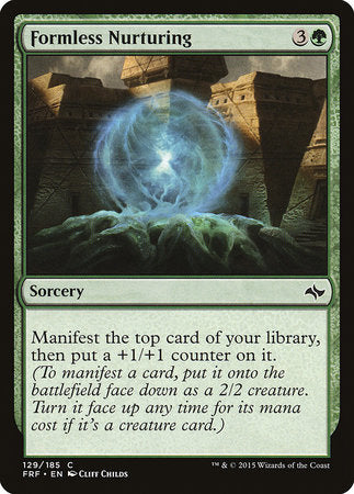 Formless Nurturing [Fate Reforged] | Eastridge Sports Cards & Games