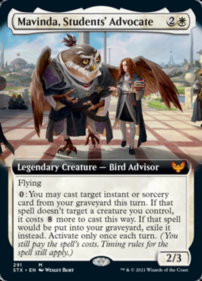 Mavinda, Students' Advocate (Extended) [Strixhaven: School of Mages] | Eastridge Sports Cards & Games