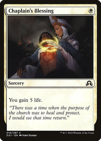 Chaplain's Blessing [Shadows over Innistrad] | Eastridge Sports Cards & Games