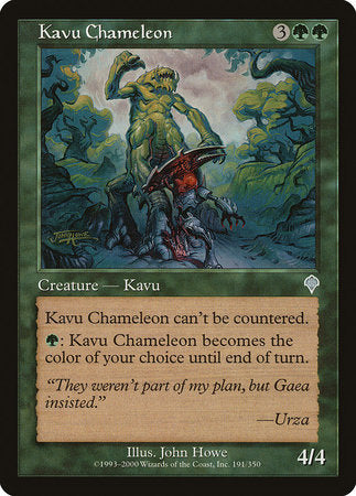 Kavu Chameleon [Invasion] | Eastridge Sports Cards & Games