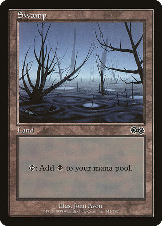 Swamp (341) [Urza's Saga] | Eastridge Sports Cards & Games