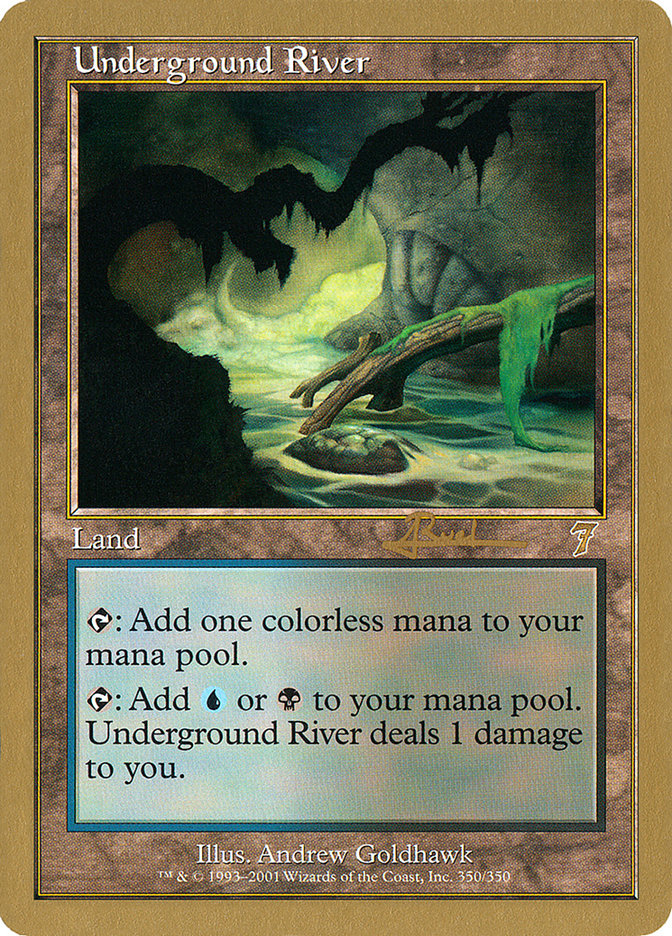 Underground River (Antoine Ruel) [World Championship Decks 2001] | Eastridge Sports Cards & Games