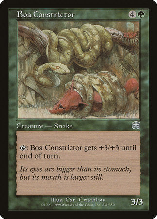Boa Constrictor [Mercadian Masques] | Eastridge Sports Cards & Games