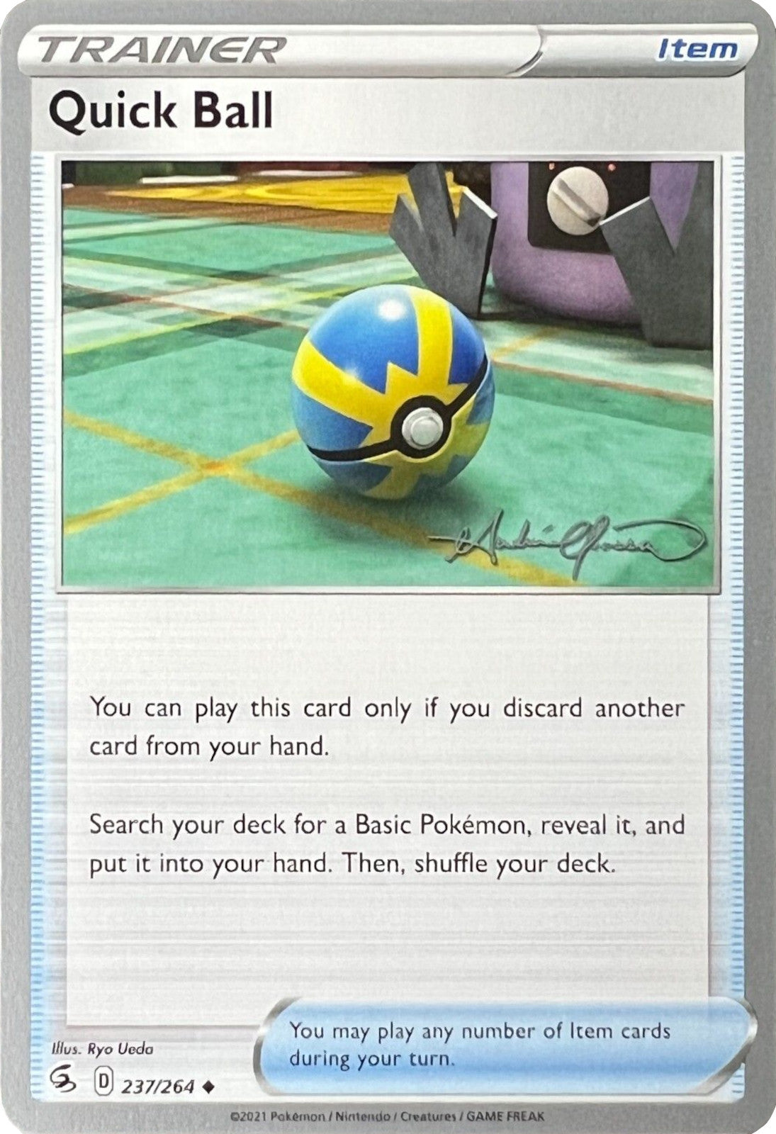 Quick Ball (237/264) (The Shape of Mew - Andre Chiasson) [World Championships 2022] | Eastridge Sports Cards & Games