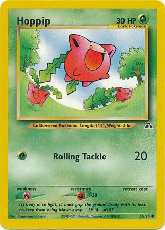 Hoppip (55/75) [Neo Discovery Unlimited] | Eastridge Sports Cards & Games