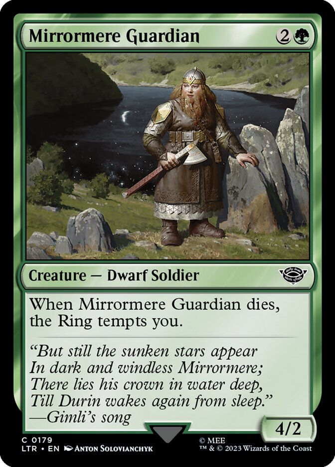 Mirrormere Guardian [The Lord of the Rings: Tales of Middle-Earth] | Eastridge Sports Cards & Games