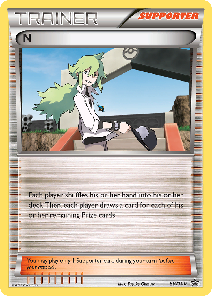 N (BW100) [Black & White: Black Star Promos] | Eastridge Sports Cards & Games