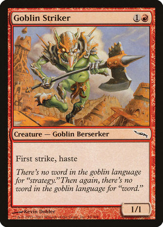 Goblin Striker [Mirrodin] | Eastridge Sports Cards & Games