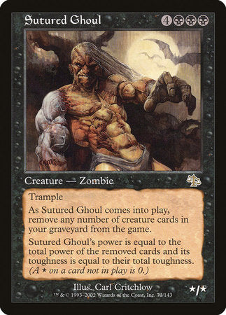 Sutured Ghoul [Judgment] | Eastridge Sports Cards & Games