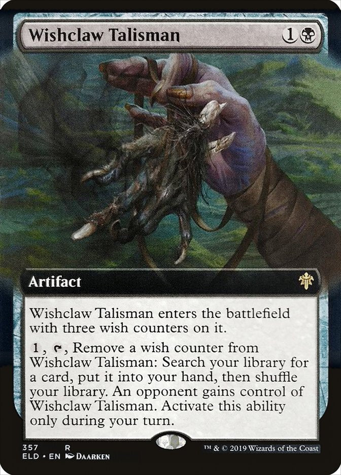 Wishclaw Talisman (Extended Art) [Throne of Eldraine] | Eastridge Sports Cards & Games