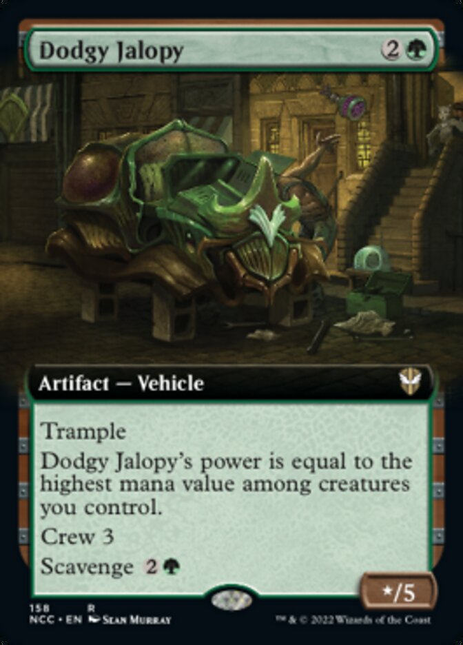 Dodgy Jalopy (Extended Art) [Streets of New Capenna Commander] | Eastridge Sports Cards & Games