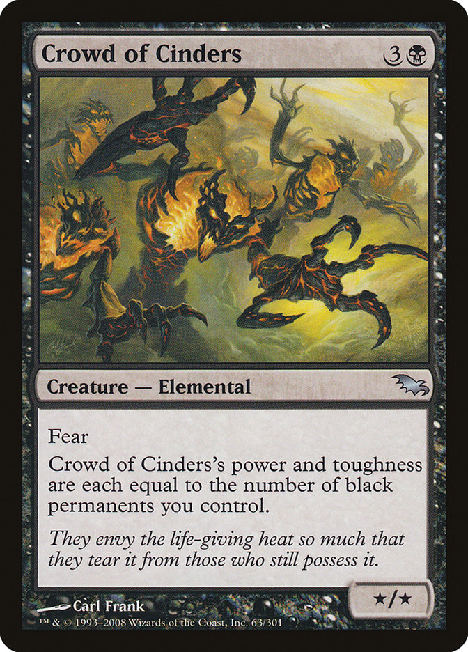 Crowd of Cinders [Shadowmoor] | Eastridge Sports Cards & Games