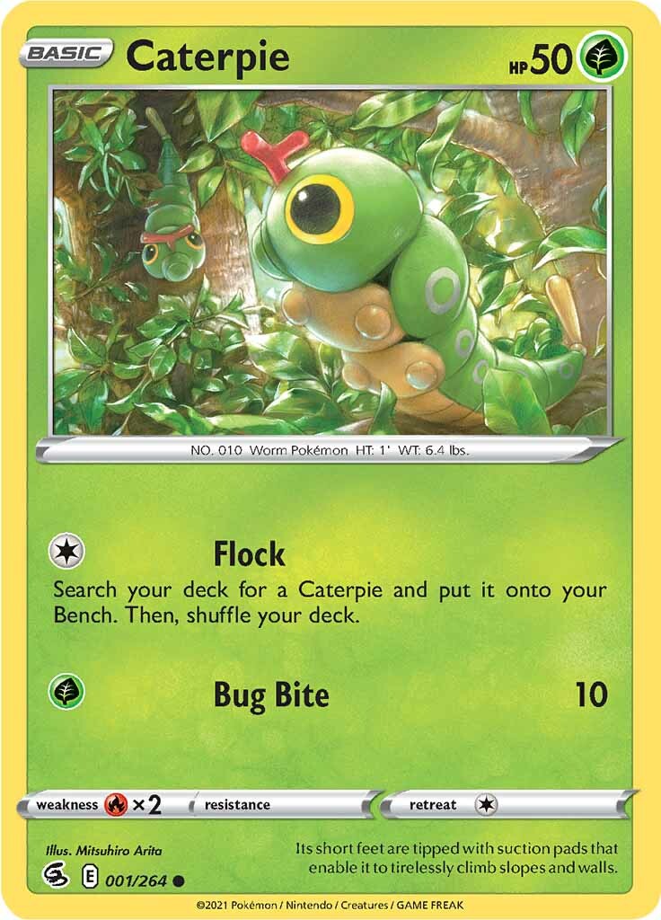 Caterpie (001/264) [Sword & Shield: Fusion Strike] | Eastridge Sports Cards & Games