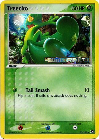 Treecko (70/106) (Stamped) [EX: Emerald] | Eastridge Sports Cards & Games