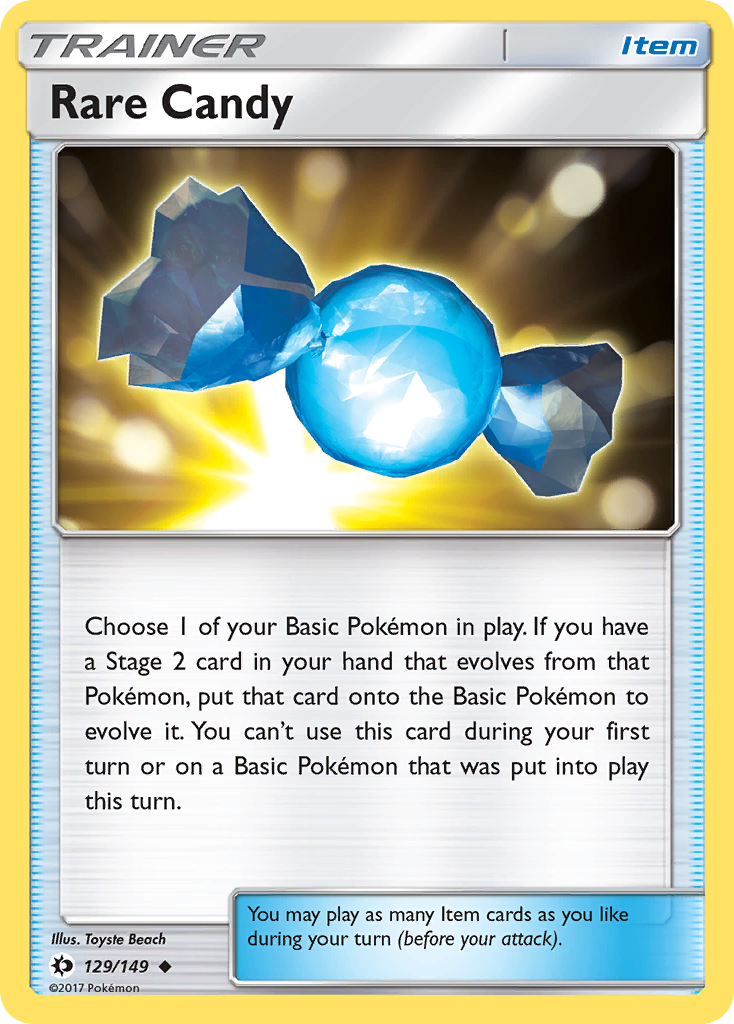 Rare Candy (129/149) [Sun & Moon: Base Set] | Eastridge Sports Cards & Games