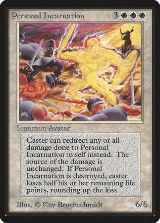 Personal Incarnation [Limited Edition Beta] | Eastridge Sports Cards & Games