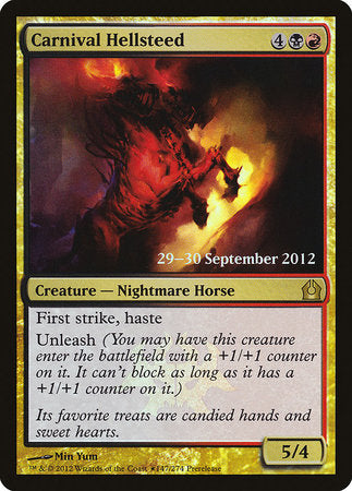 Carnival Hellsteed [Return to Ravnica Promos] | Eastridge Sports Cards & Games