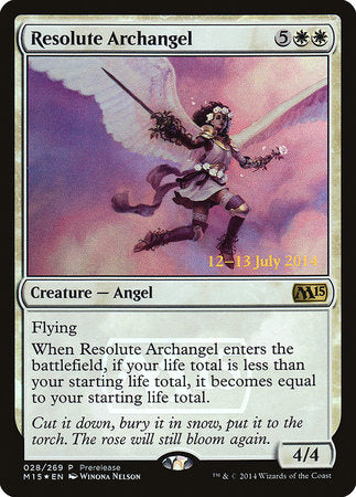 Resolute Archangel [Magic 2015 Promos] | Eastridge Sports Cards & Games