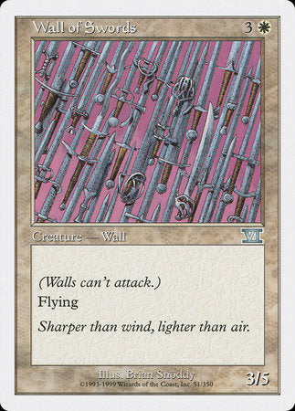 Wall of Swords [Classic Sixth Edition] | Eastridge Sports Cards & Games