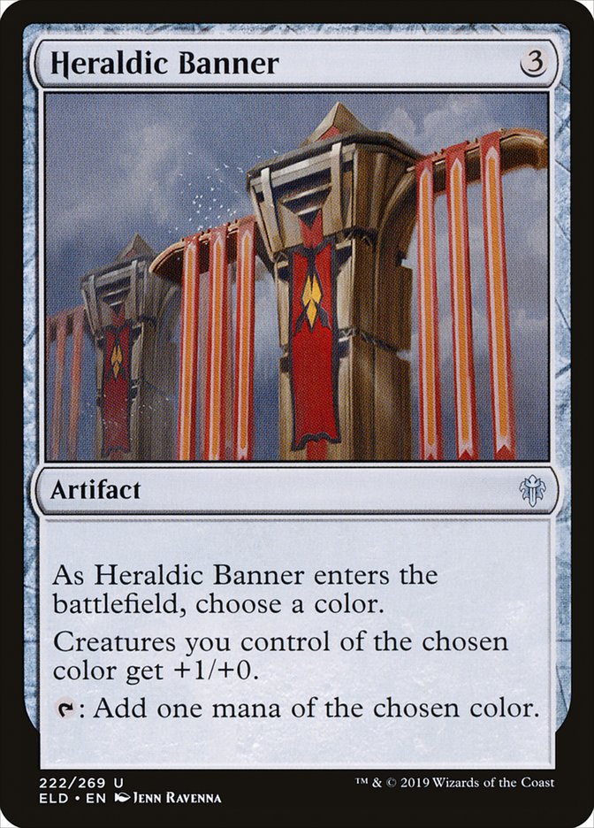 Heraldic Banner [Throne of Eldraine] | Eastridge Sports Cards & Games