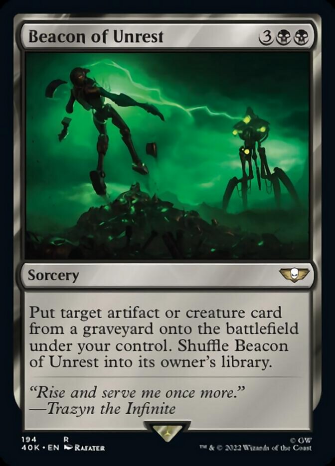 Beacon of Unrest [Universes Beyond: Warhammer 40,000] | Eastridge Sports Cards & Games