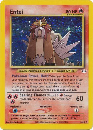 Entei (6/64) [Neo Revelation Unlimited] | Eastridge Sports Cards & Games