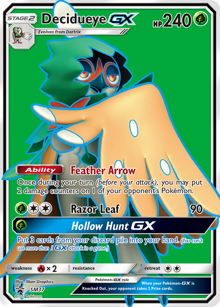 Decidueye GX (SM37) [Sun & Moon: Black Star Promos] | Eastridge Sports Cards & Games