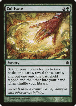 Cultivate [Commander 2011] | Eastridge Sports Cards & Games