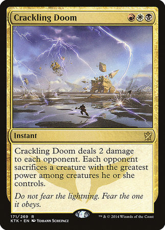Crackling Doom [Khans of Tarkir] | Eastridge Sports Cards & Games