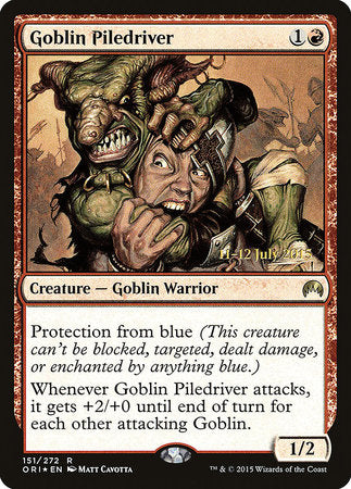 Goblin Piledriver [Magic Origins Promos] | Eastridge Sports Cards & Games