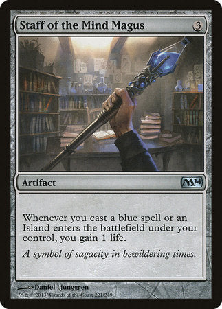 Staff of the Mind Magus [Magic 2014] | Eastridge Sports Cards & Games