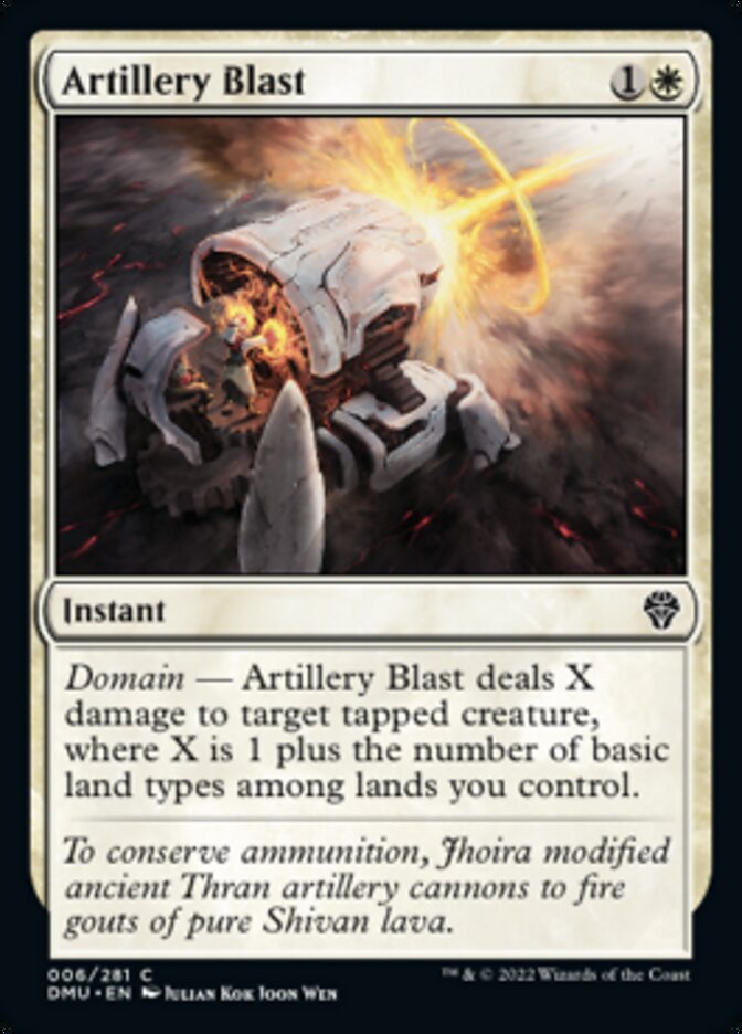 Artillery Blast [Dominaria United] | Eastridge Sports Cards & Games