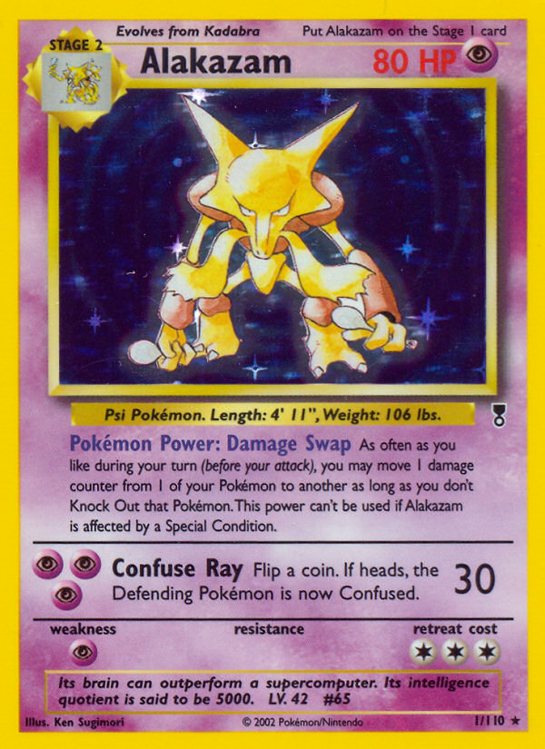 Alakazam (1/110) [Legendary Collection] | Eastridge Sports Cards & Games