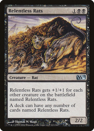 Relentless Rats [Magic 2011] | Eastridge Sports Cards & Games