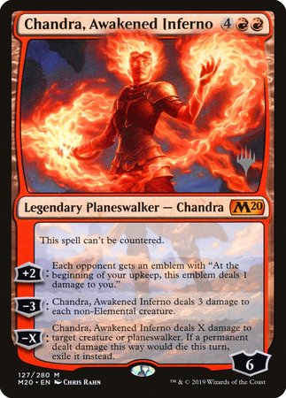Chandra, Awakened Inferno [Core Set 2020 Promos] | Eastridge Sports Cards & Games
