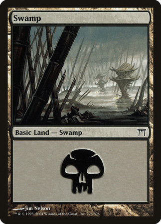 Swamp (296) [Champions of Kamigawa] | Eastridge Sports Cards & Games