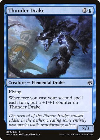 Thunder Drake [War of the Spark] | Eastridge Sports Cards & Games