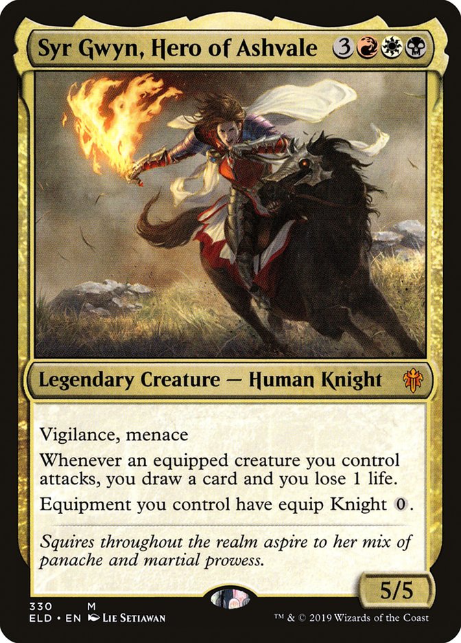 Syr Gwyn, Hero of Ashvale [Throne of Eldraine] | Eastridge Sports Cards & Games