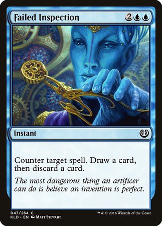 Failed Inspection [Kaladesh] | Eastridge Sports Cards & Games