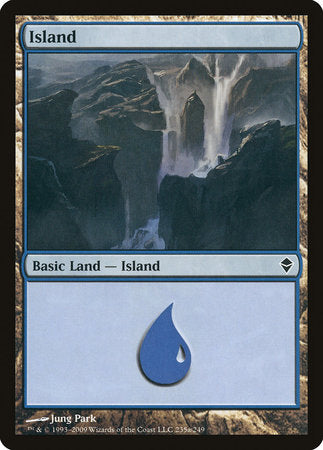 Island (235a) [Zendikar] | Eastridge Sports Cards & Games