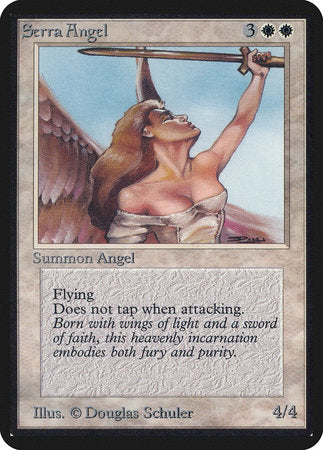 Serra Angel [Limited Edition Alpha] | Eastridge Sports Cards & Games