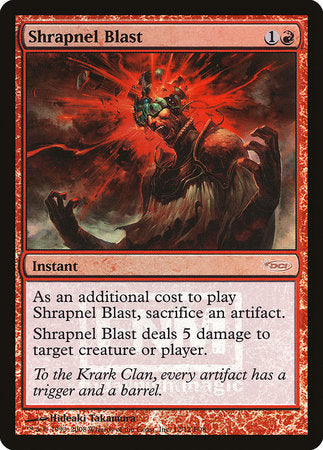 Shrapnel Blast [Friday Night Magic 2008] | Eastridge Sports Cards & Games