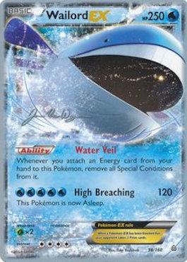 Wailord EX (38/160) (HonorStoise - Jacob Van Wagner) [World Championships 2015] | Eastridge Sports Cards & Games