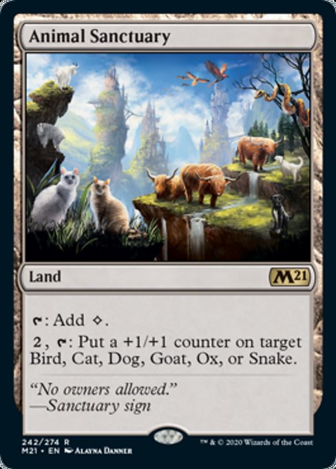 Animal Sanctuary [Core Set 2021] | Eastridge Sports Cards & Games