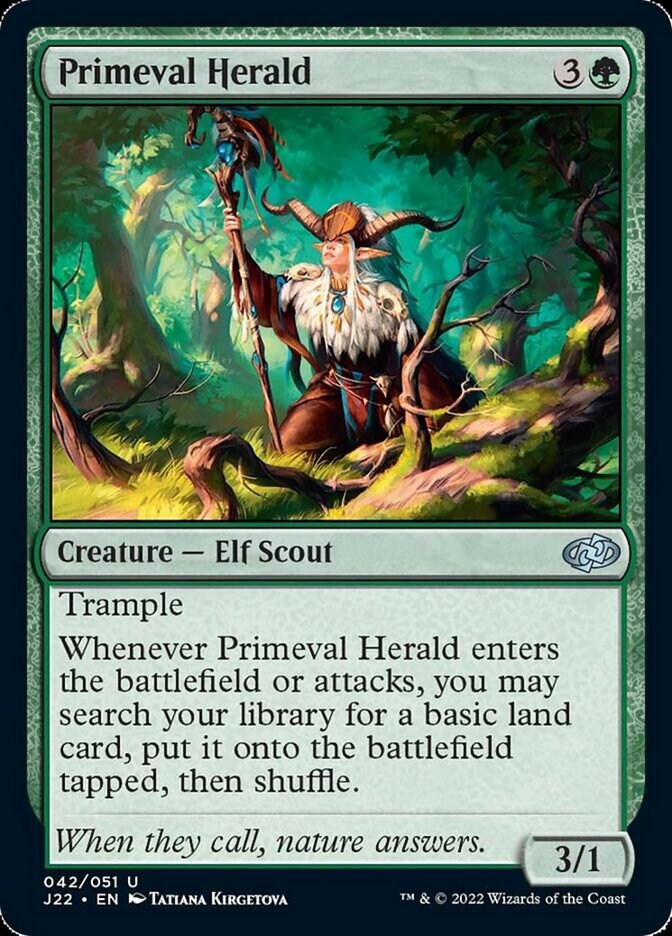 Primeval Herald [Jumpstart 2022] | Eastridge Sports Cards & Games