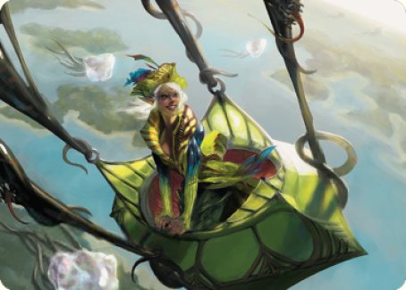Nael, Avizoa Aeronaut Art Card [Dominaria United Art Series] | Eastridge Sports Cards & Games