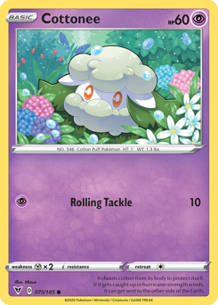 Cottonee (075/185) [Sword & Shield: Vivid Voltage] | Eastridge Sports Cards & Games