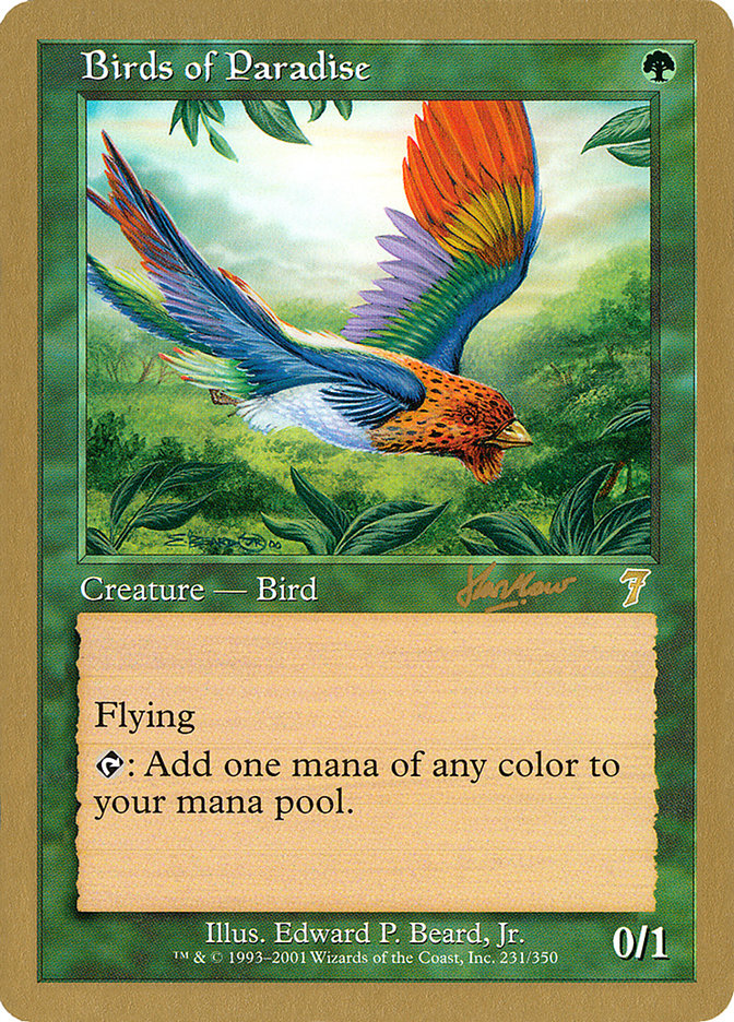 Birds of Paradise (Sim Han How) [World Championship Decks 2002] | Eastridge Sports Cards & Games